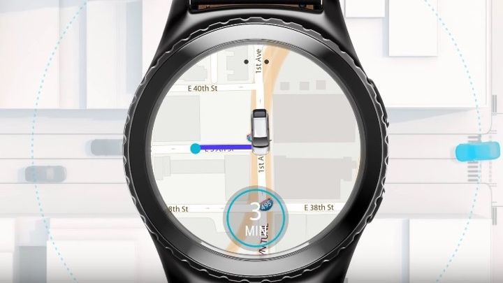 Samsung Galaxy Watch Uber Uygulaması